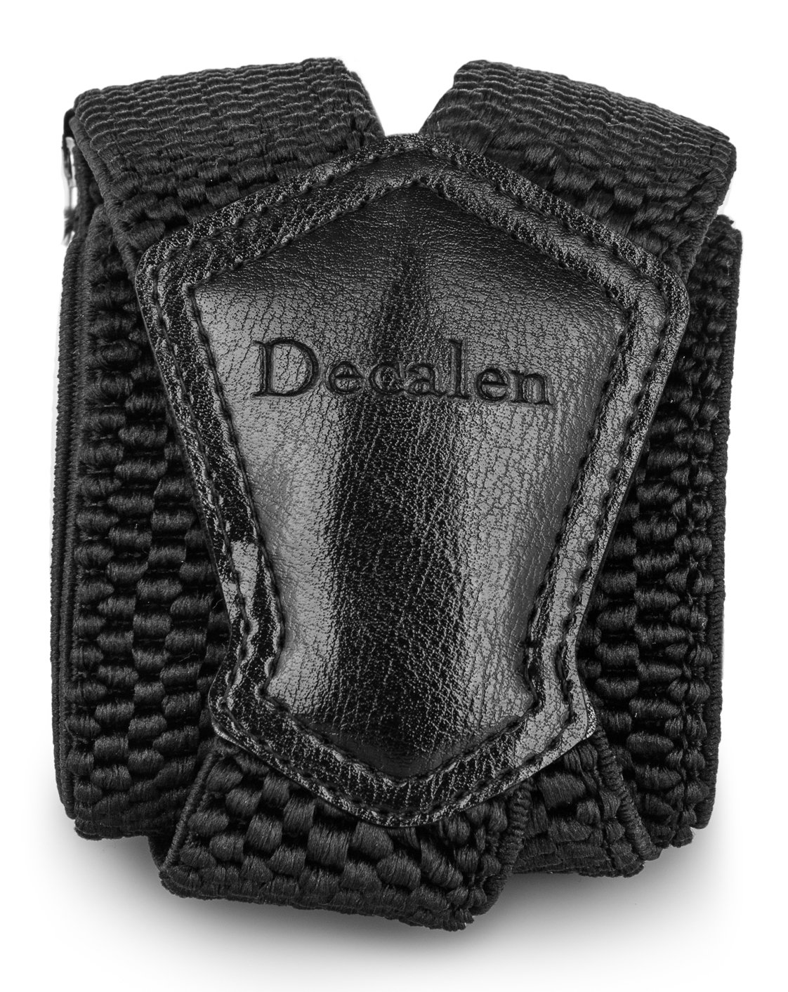 Decalen Mens Braces with Very Strong Metal Clips Wide 4 cm 1.5 inch