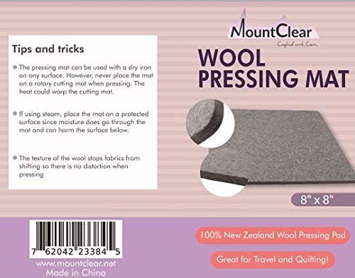 Wool Ironing Mat-Pad Made with 100% New Zealand Wool Pressing Pad -5 Sizes - Picture 37 of 37