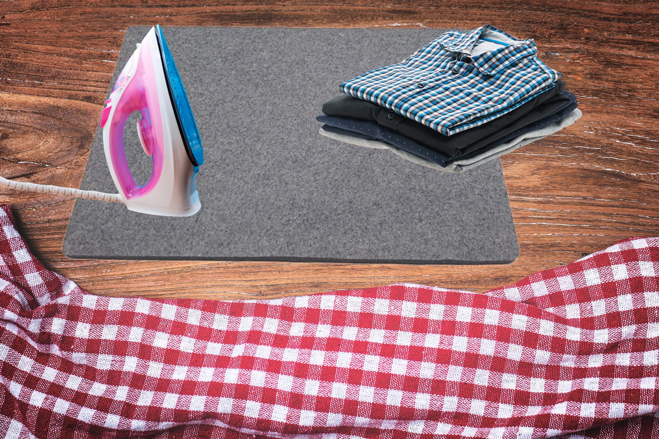 Wool Ironing Mat-Pad Made with 100% New Zealand Wool Pressing Pad -5 Sizes - Picture 23 of 37