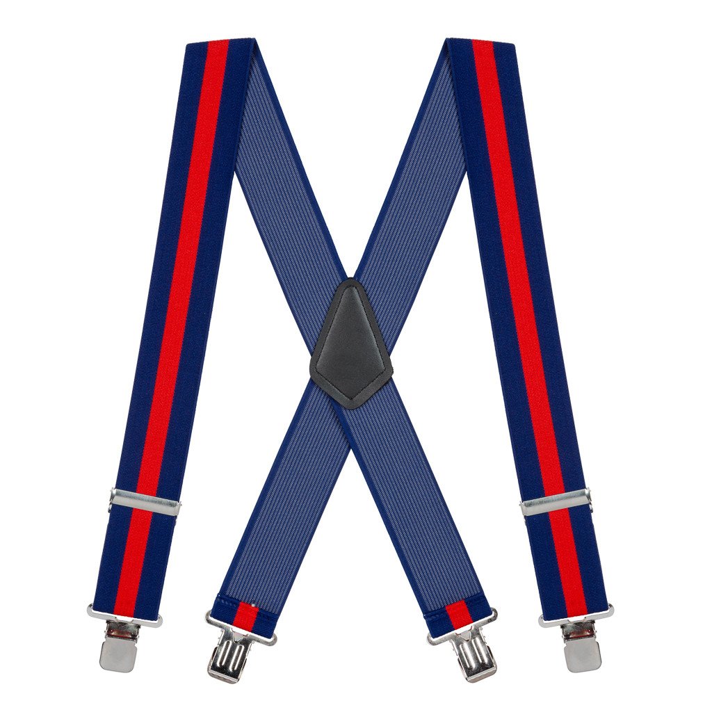 StrapseStore Classic einfarbige Hosenträger - 2" breit elastisch - CLIP - 4 Größen - Bild 13 von 19