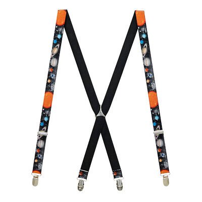 SuspenderStore Planet Hosenträger - 1 Zoll breit elastisch - CLIP - 2 Größen - Bild 5 von 6