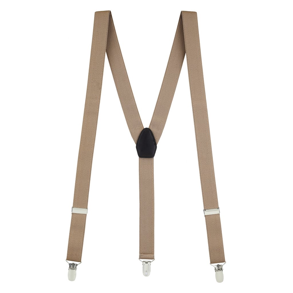 SuspenderStore FRISCHE FARBEN Y-Rücken Hosenträger - 1 Zoll breit elastisch - CLIP - 3 Größen - Bild 18 von 21