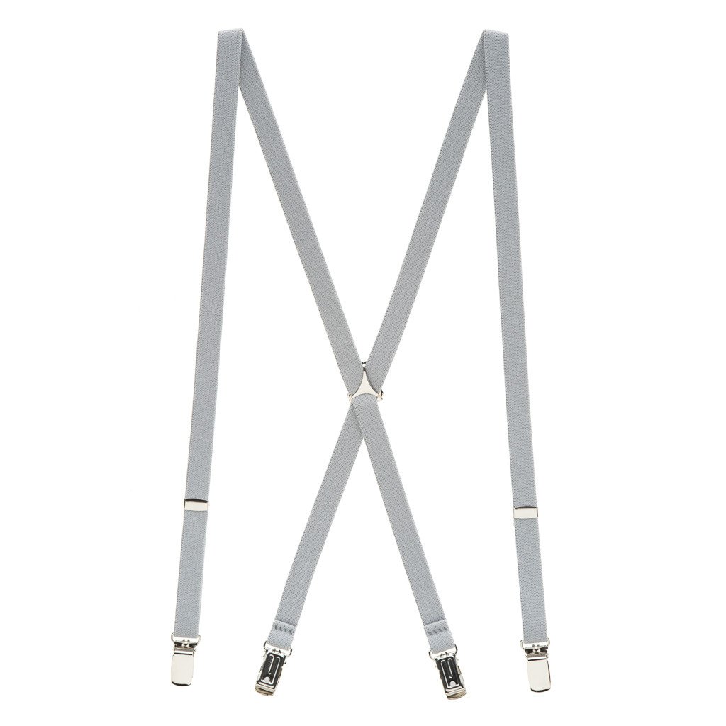 SuspenderStore Skinny Suspenders- 1/2" Wide Elastic - CLIP - 2 Sizes - Picture 25 of 56