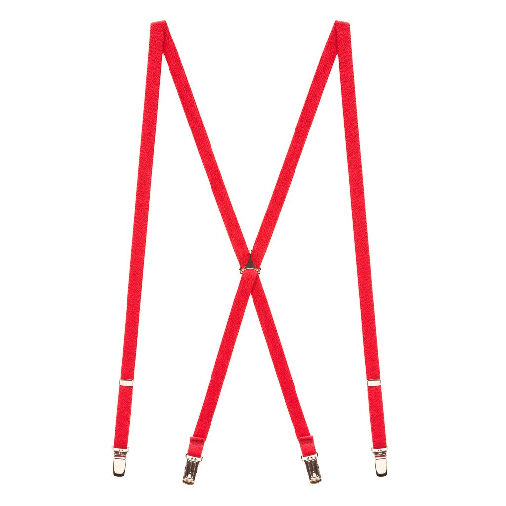 SuspenderStore Skinny Suspenders- 1/2" Wide Elastic - CLIP - 2 Sizes - Picture 41 of 56