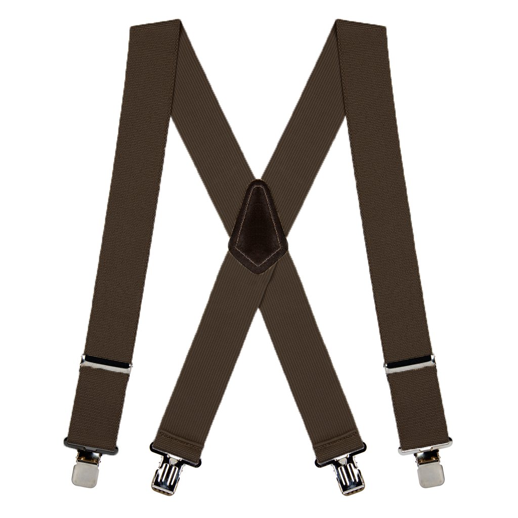 StrapseStore Classic einfarbige Hosenträger - 2" breit elastisch - CLIP - 4 Größen - Bild 6 von 19