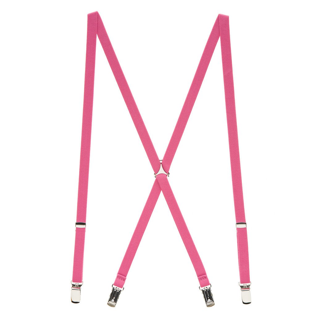 SuspenderStore Skinny Suspenders- 1/2" Wide Elastic - CLIP - 2 Sizes - Picture 13 of 56