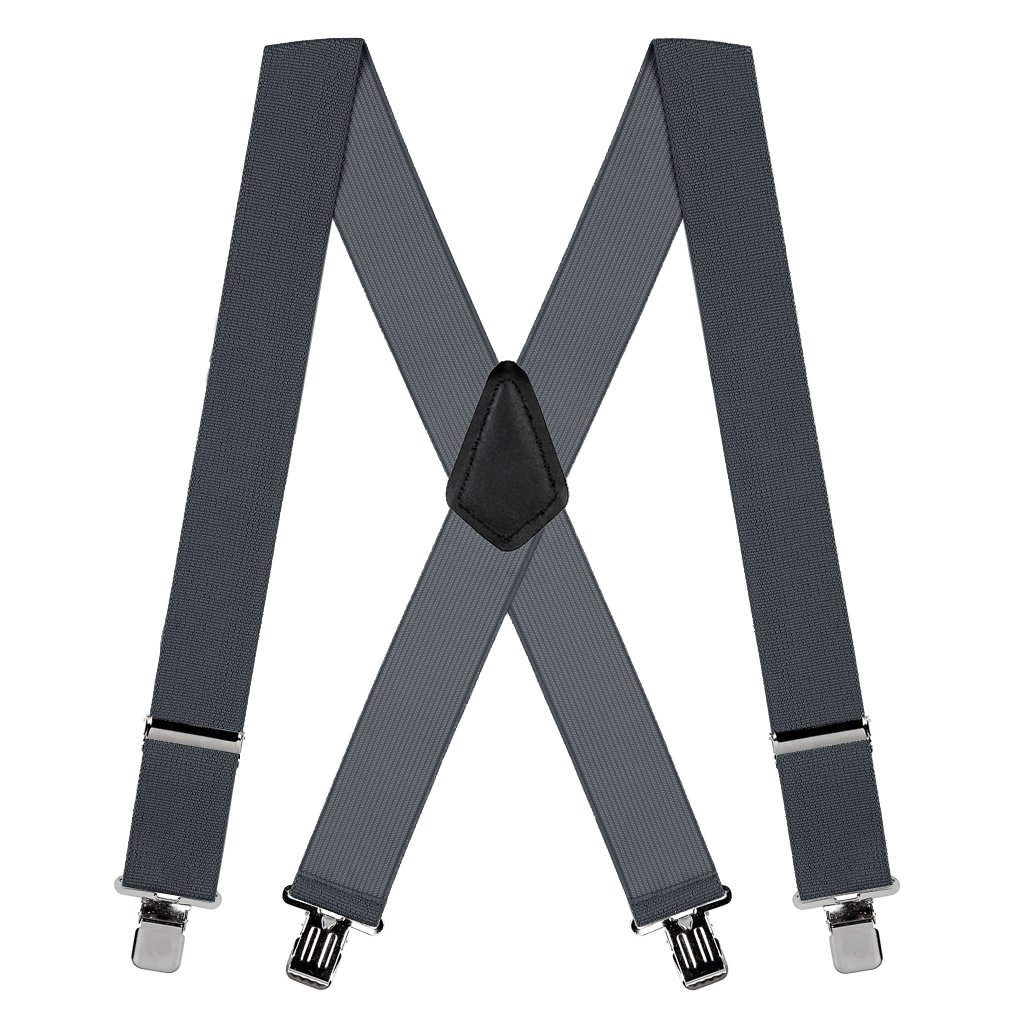 StrapseStore Classic einfarbige Hosenträger - 2" breit elastisch - CLIP - 4 Größen - Bild 10 von 19