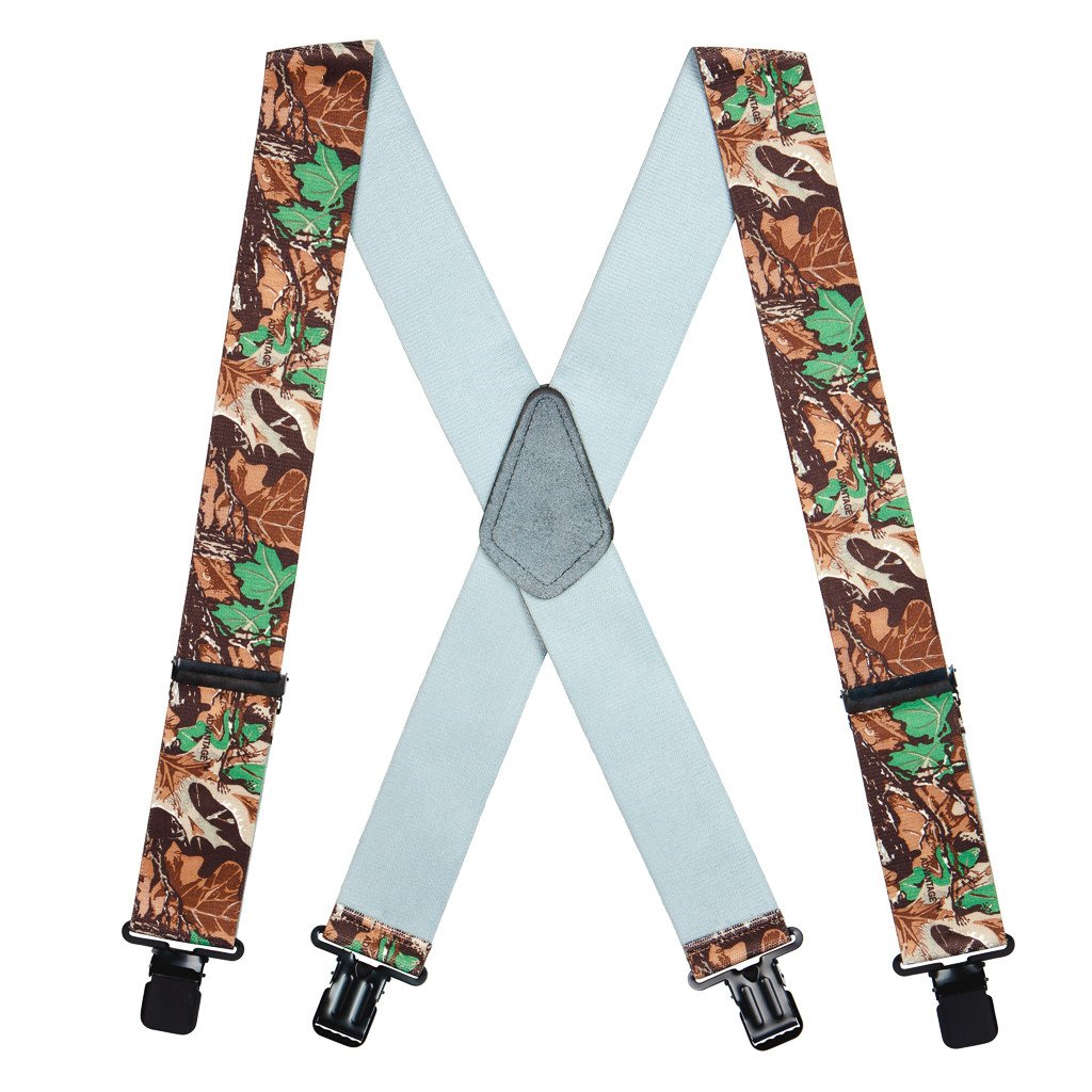 SuspenderStore Camo Suspenders- 2-In Wide Elastic - CLIP - 6 Patterns & 3 Sizes - Picture 5 of 10