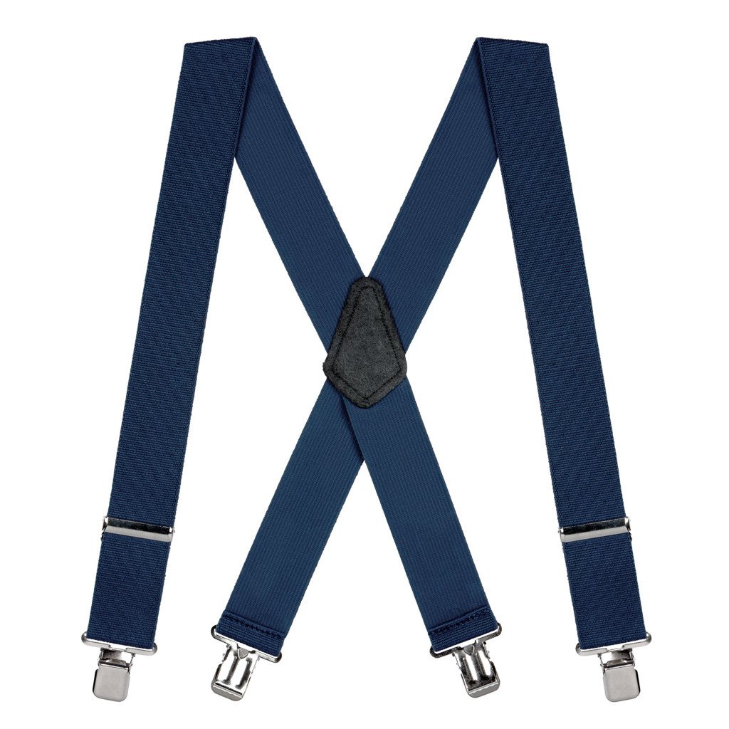 StrapseStore Classic einfarbige Hosenträger - 2" breit elastisch - CLIP - 4 Größen - Bild 14 von 19