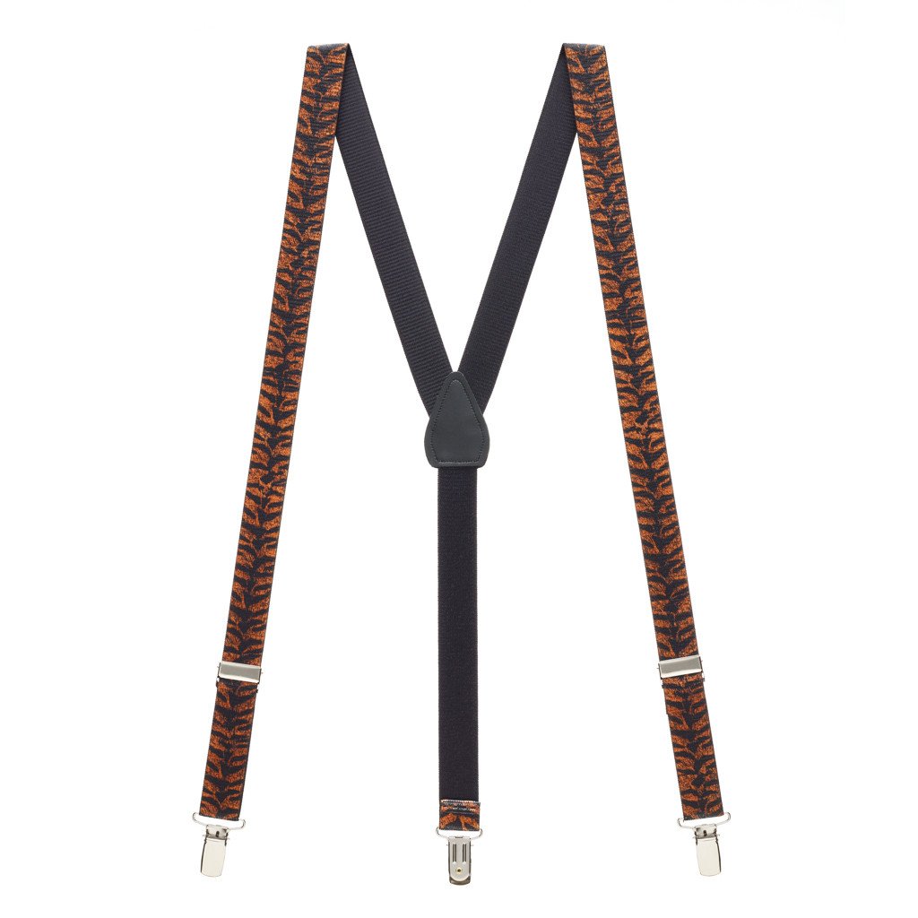 SuspenderStore Kids' Y-Back Animal Print Suspenders - 1" Wide Elastic - CLIP - Picture 6 of 7