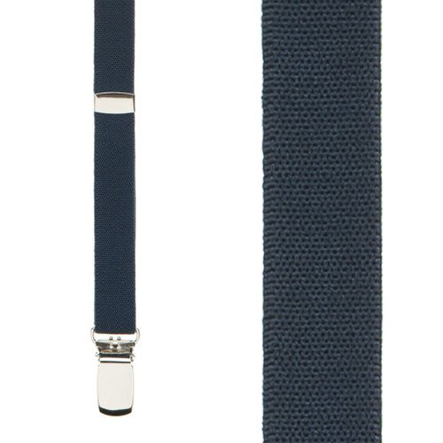 SuspenderStore Skinny Suspenders- 1/2" Wide Elastic - CLIP - 2 Sizes - Picture 38 of 56