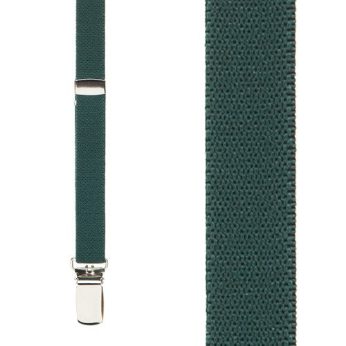 SuspenderStore Skinny Suspenders- 1/2" Wide Elastic - CLIP - 2 Sizes - Picture 22 of 56