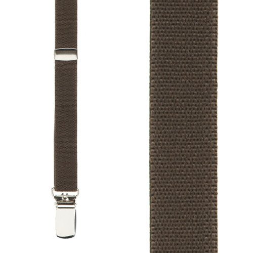 SuspenderStore Skinny Suspenders- 1/2" Wide Elastic - CLIP - 2 Sizes - Picture 18 of 56