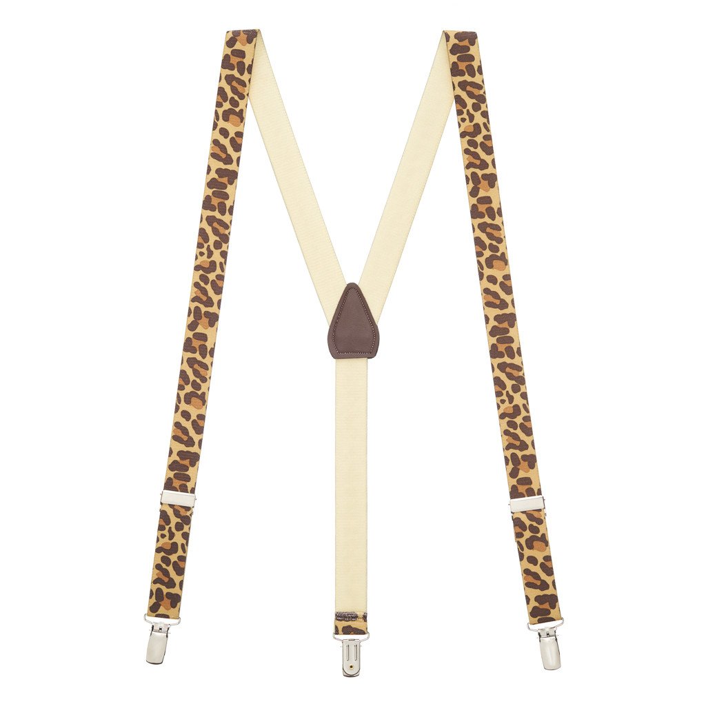 SuspenderStore Kids' Y-Back Animal Print Suspenders - 1" Wide Elastic - CLIP - Picture 5 of 7
