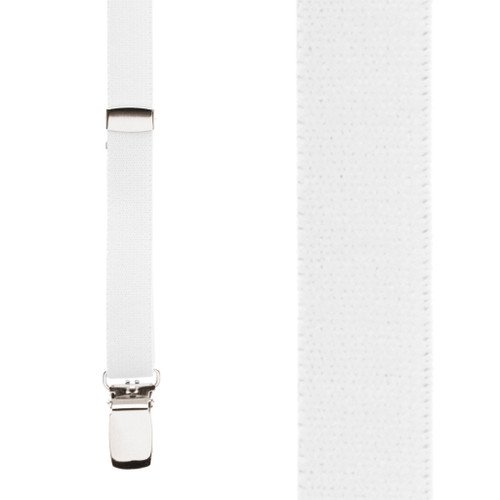 SuspenderStore Skinny Suspenders- 1/2" Wide Elastic - CLIP - 2 Sizes - Picture 50 of 56