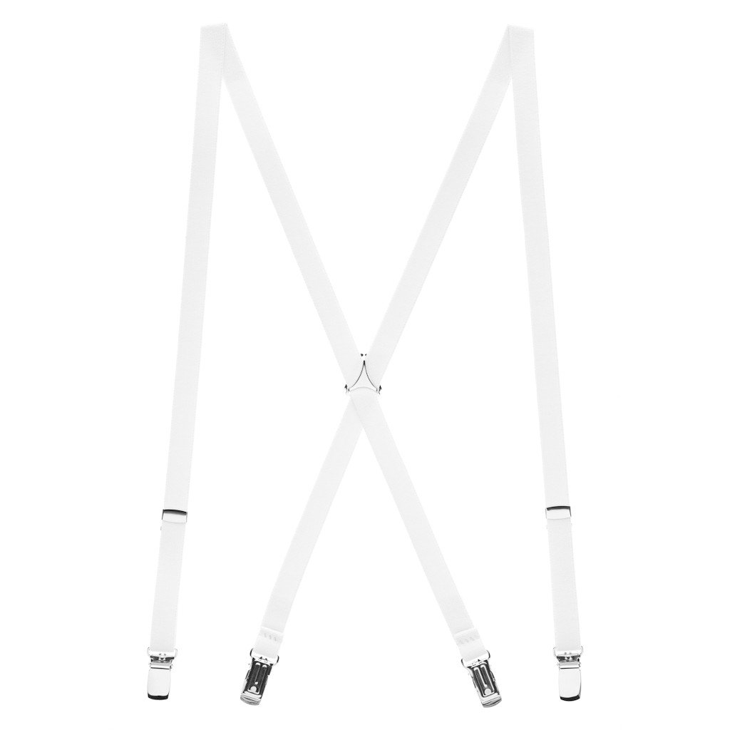 SuspenderStore Skinny Satin Suspenders - 3/4" Wide Elastic - CLIP - 2 Sizes - Picture 11 of 11