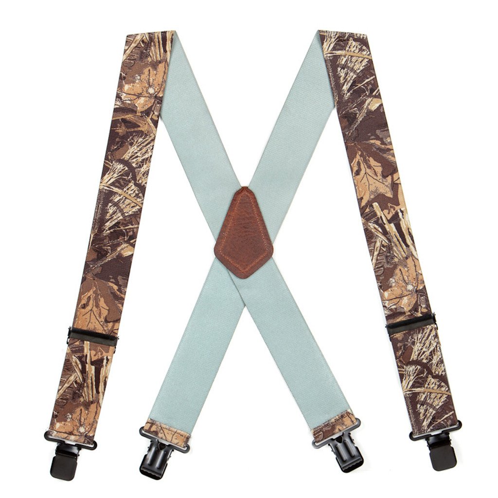 SuspenderStore Camo Suspenders- 2-In Wide Elastic - CLIP - 6 Patterns & 3 Sizes - Picture 6 of 10