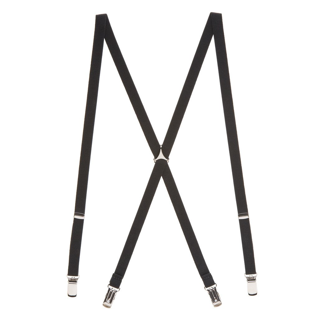 SuspenderStore Skinny Suspenders- 1/2" Wide Elastic - CLIP - 2 Sizes - Picture 5 of 56