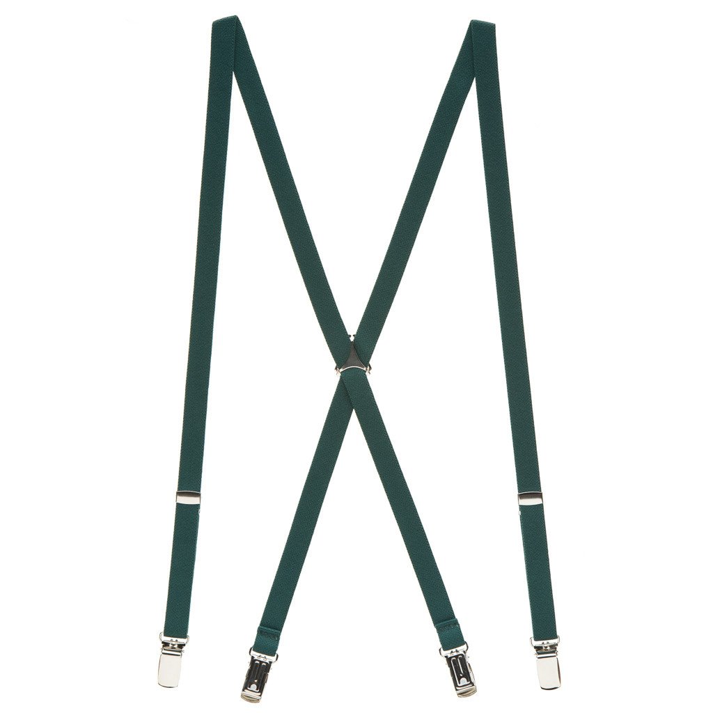SuspenderStore Skinny Suspenders- 1/2" Wide Elastic - CLIP - 2 Sizes - Picture 21 of 56