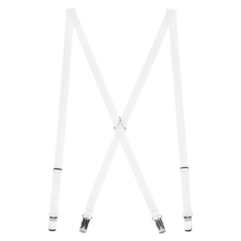 SuspenderStore Skinny Suspenders- 1/2" Wide Elastic - CLIP - 2 Sizes - Picture 49 of 56