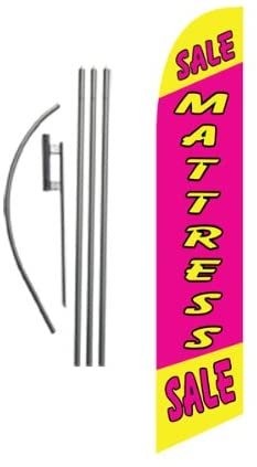 Sale Teardrop Banner Flag Kit with Ground Stake, Outdoor Advertising Flag Set... - Bild 40 von 61