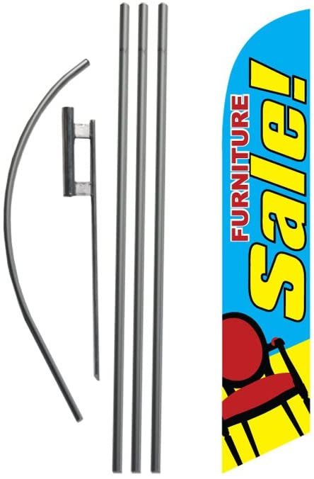 Sale Teardrop Banner Flag Kit with Ground Stake, Outdoor Advertising Flag Set... - Bild 41 von 61