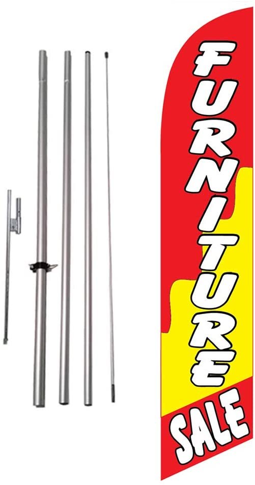 Sale Teardrop Banner Flag Kit with Ground Stake, Outdoor Advertising Flag Set... - Bild 34 von 61
