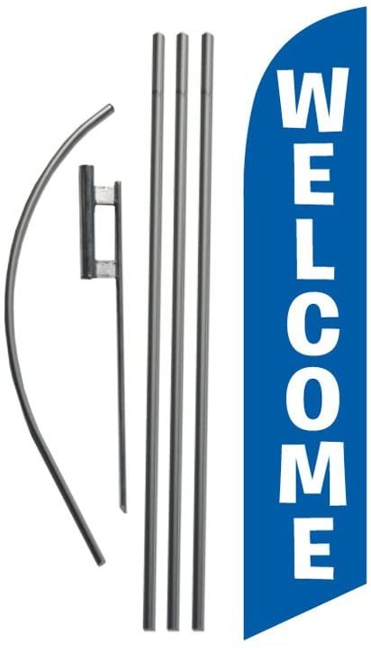Sale Teardrop Banner Flag Kit with Ground Stake, Outdoor Advertising Flag Set... - Bild 59 von 61