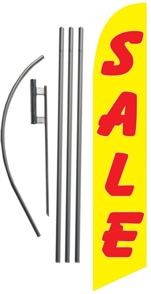 Sale Teardrop Banner Flag Kit with Ground Stake, Outdoor Advertising Flag Set... - Bild 54 von 61