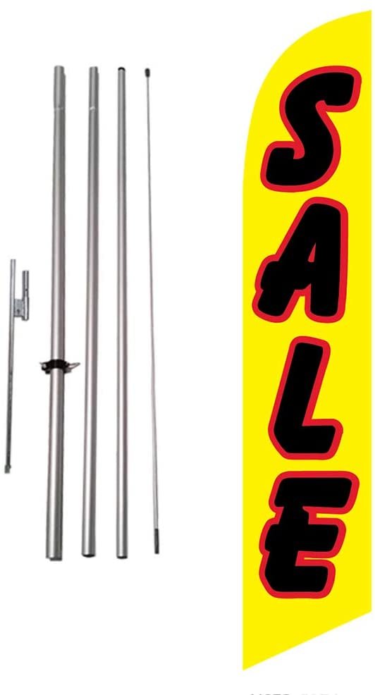 Sale Teardrop Banner Flag Kit with Ground Stake, Outdoor Advertising Flag Set... - Bild 55 von 61