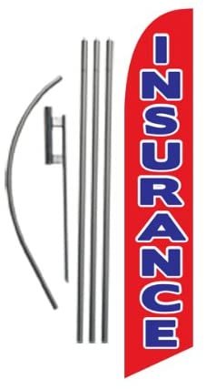 Sale Teardrop Banner Flag Kit with Ground Stake, Outdoor Advertising Flag Set... - Bild 58 von 61