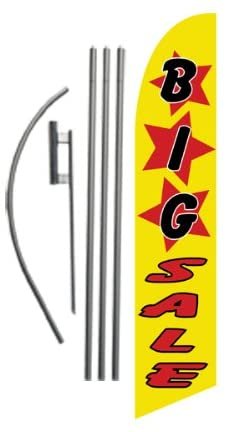 Sale Teardrop Banner Flag Kit with Ground Stake, Outdoor Advertising Flag Set... - Bild 28 von 61