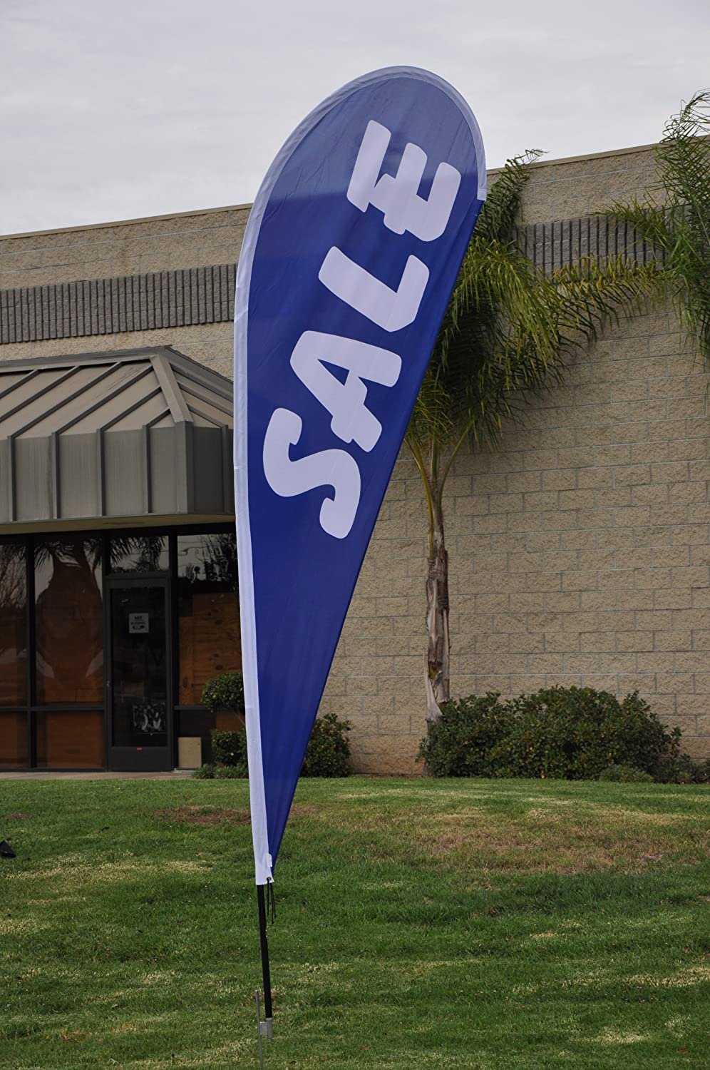 Sale Teardrop Banner Flag Kit with Ground Stake, Outdoor Advertising Flag Set... - Bild 51 von 61