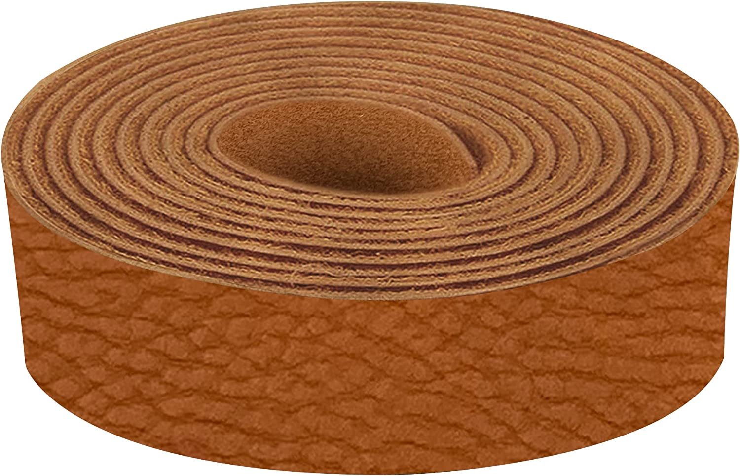 ELW Full Grain Leather Bison Strap 8-9oz (3.2-3.4mm) Thickness 50" to 84" Length - Picture 14 of 15