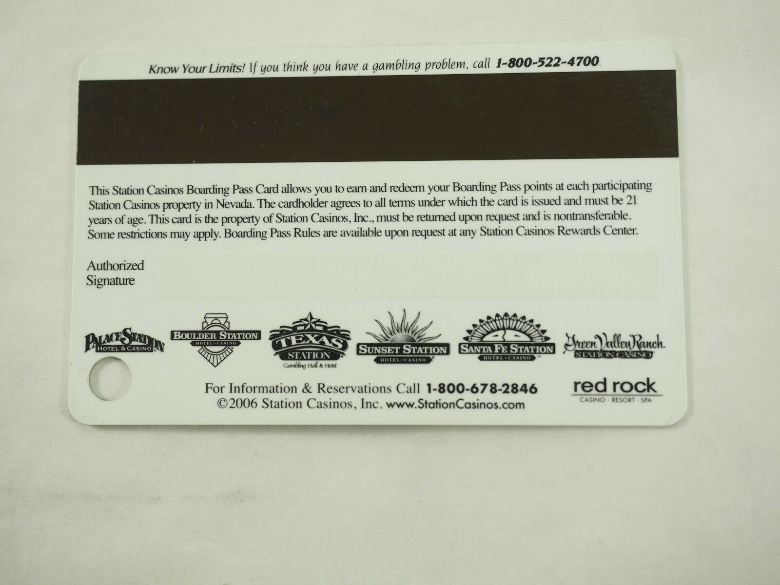 Station Casino's Las Vegas Players Club Cards 46 Types You Pick - Picture 170 of 230