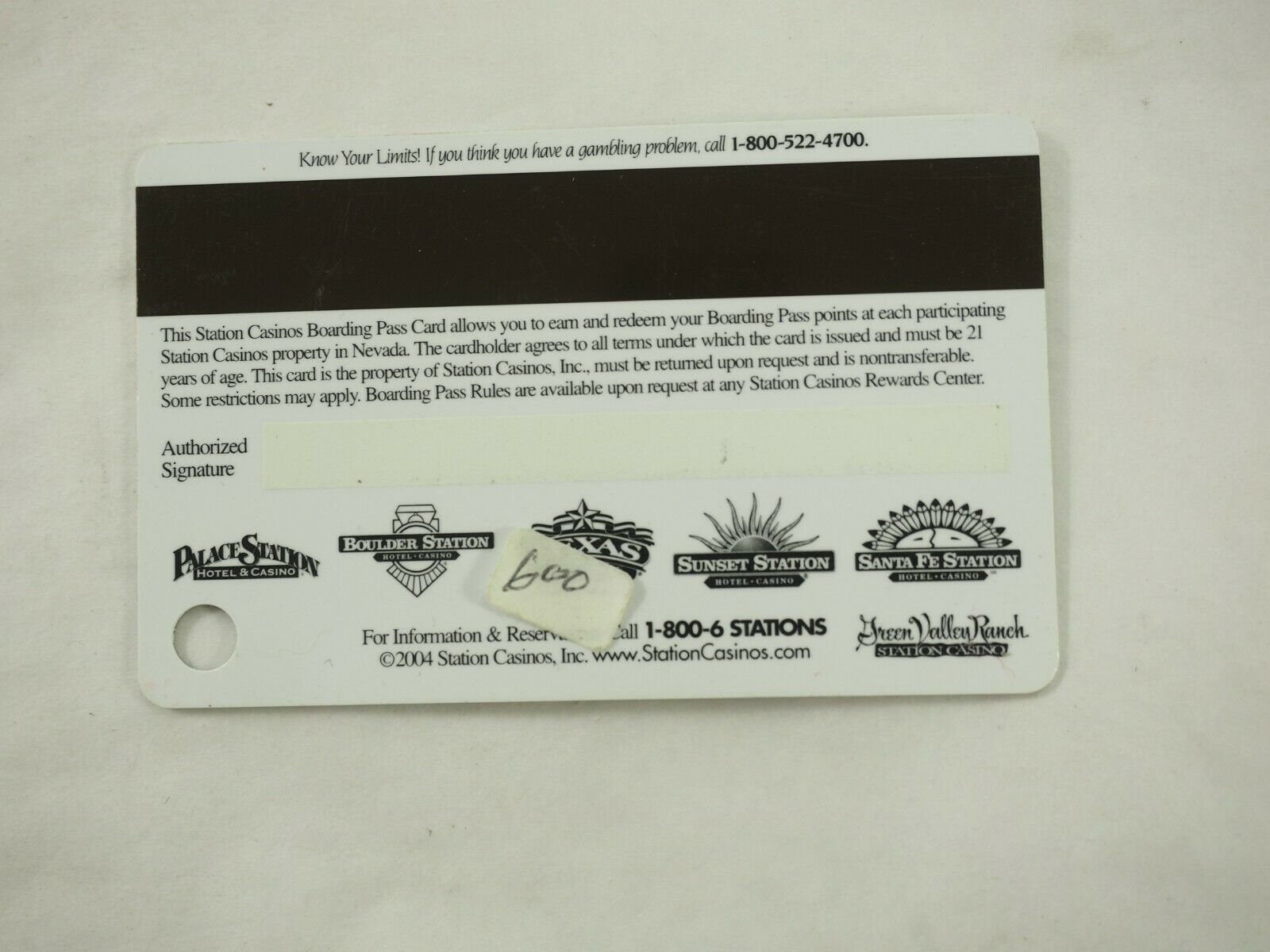 Station Casino's Las Vegas Players Club Cards 46 Types You Pick - Picture 22 of 230