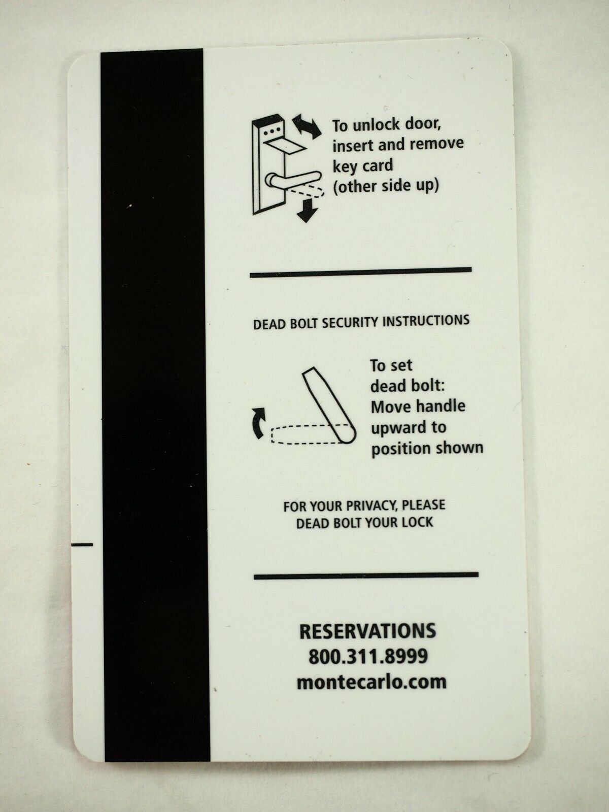 Monte Carlo Hotel & Casino Las Vegas Room Key Cards, 17 Types You Pick - Picture 24 of 89