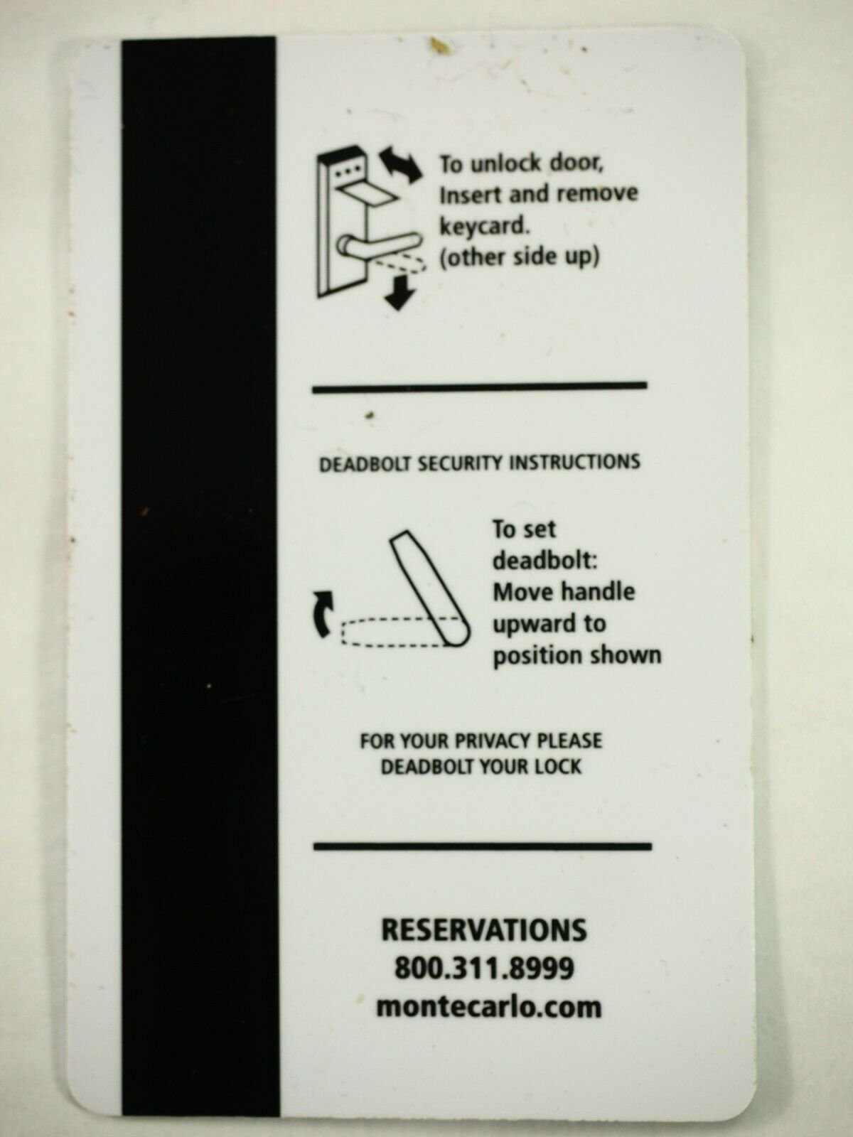 Monte Carlo Hotel & Casino Las Vegas Room Key Cards, 17 Types You Pick - Picture 27 of 89