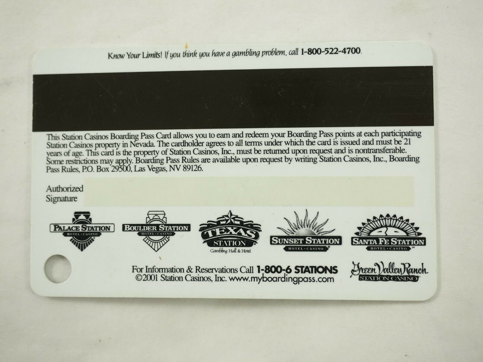 Station Casino's Las Vegas Players Club Cards 46 Types You Pick - Picture 196 of 230