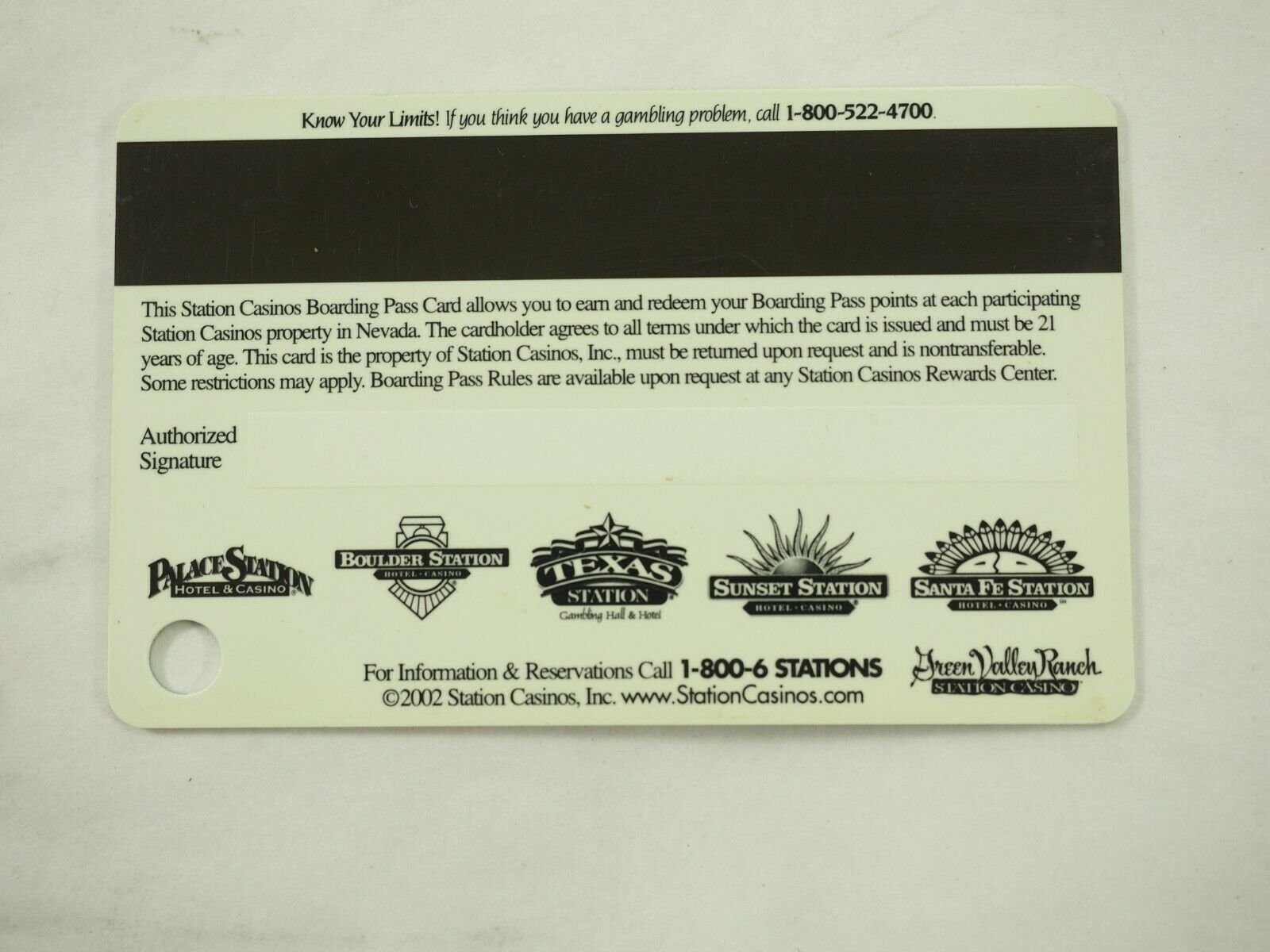 Station Casino's Las Vegas Players Club Cards 46 Types You Pick - Picture 126 of 230