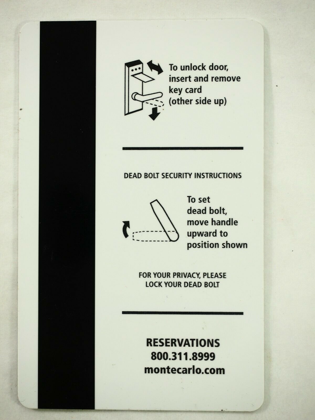 Monte Carlo Hotel & Casino Las Vegas Room Key Cards, 17 Types You Pick - Picture 42 of 89