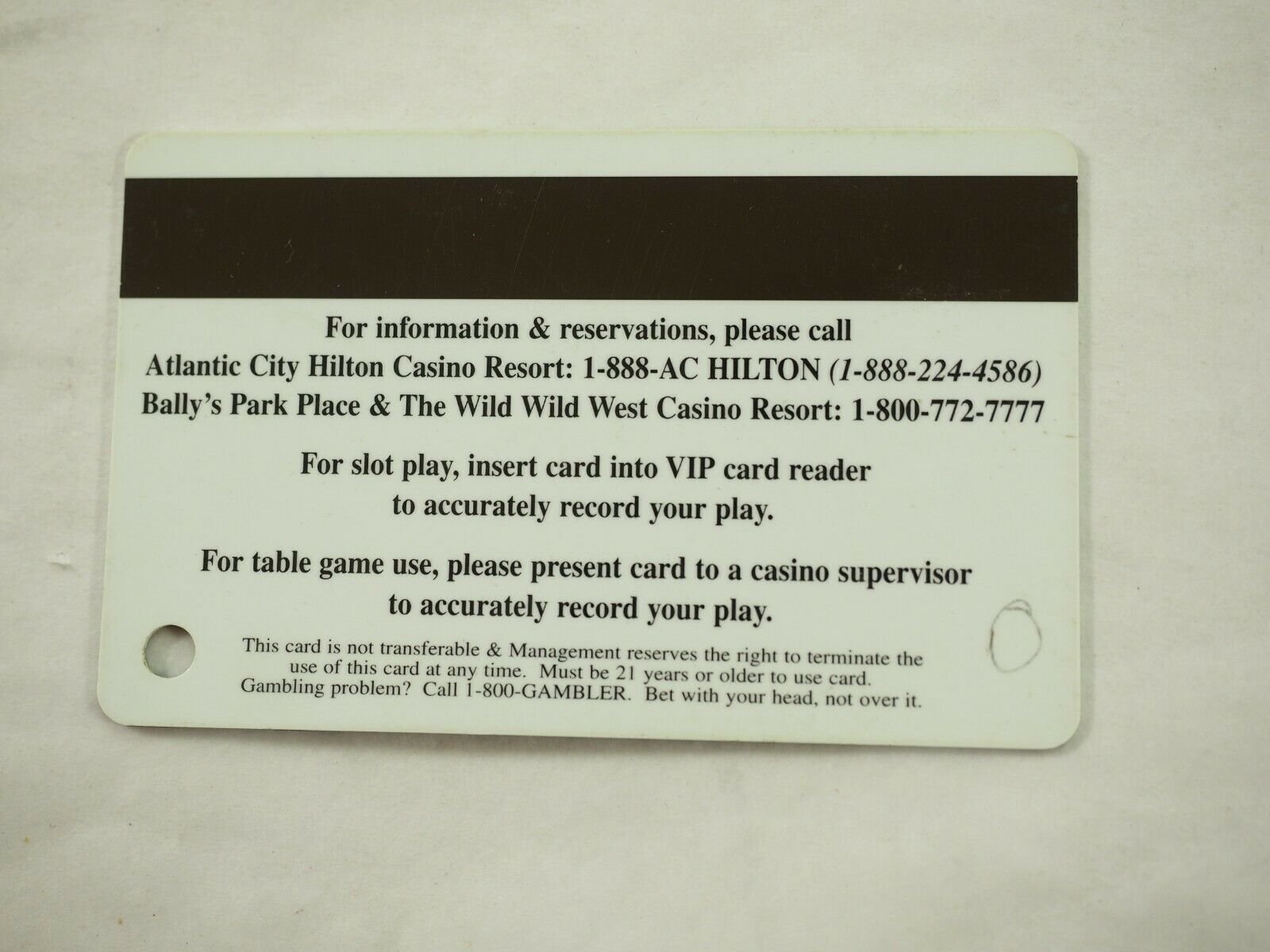 Atlantic City Hotel and Casino's Players Club Cards 29 Various Types You Pick - Picture 48 of 120