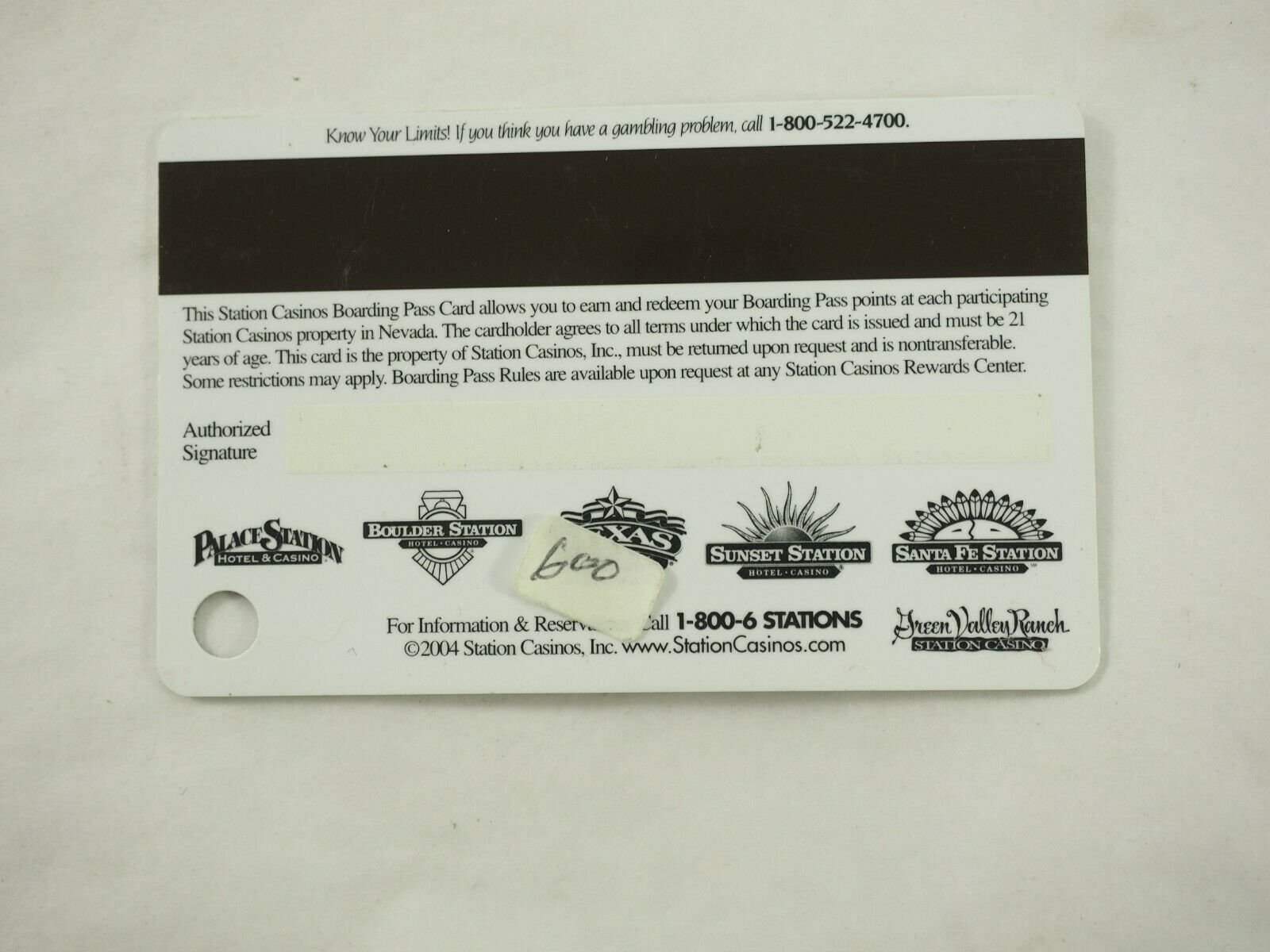 Station Casino's Las Vegas Players Club Cards 46 Types You Pick - Picture 29 of 230
