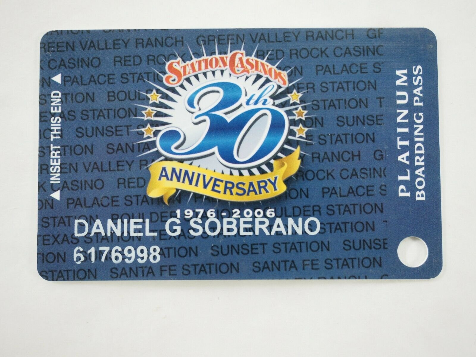 Station Casino's Las Vegas Players Club Cards 46 Types You Pick - Picture 145 of 230