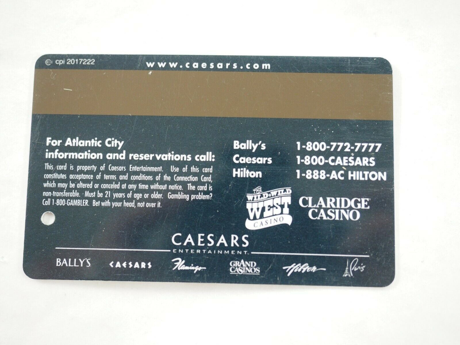 Atlantic City Hotel and Casino's Players Club Cards 29 Various Types You Pick - Picture 82 of 120