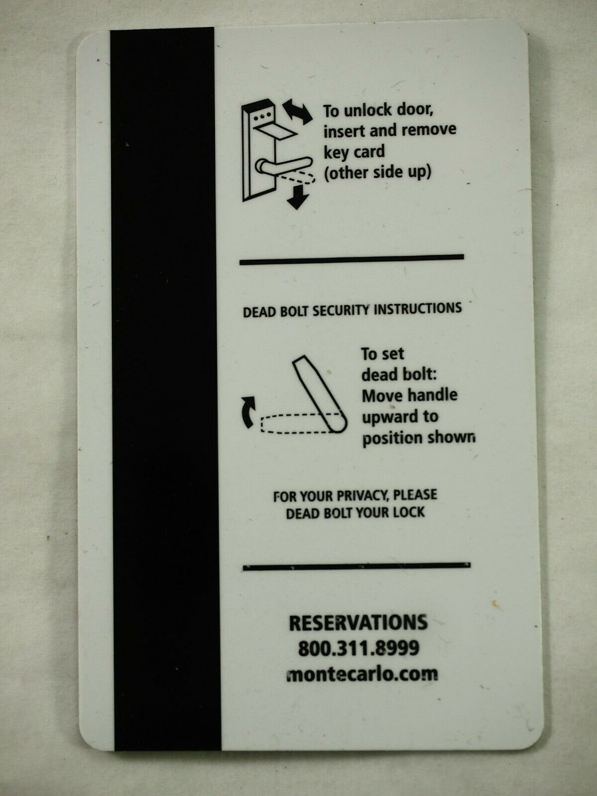 Monte Carlo Hotel & Casino Las Vegas Room Key Cards, 17 Types You Pick - Picture 62 of 89