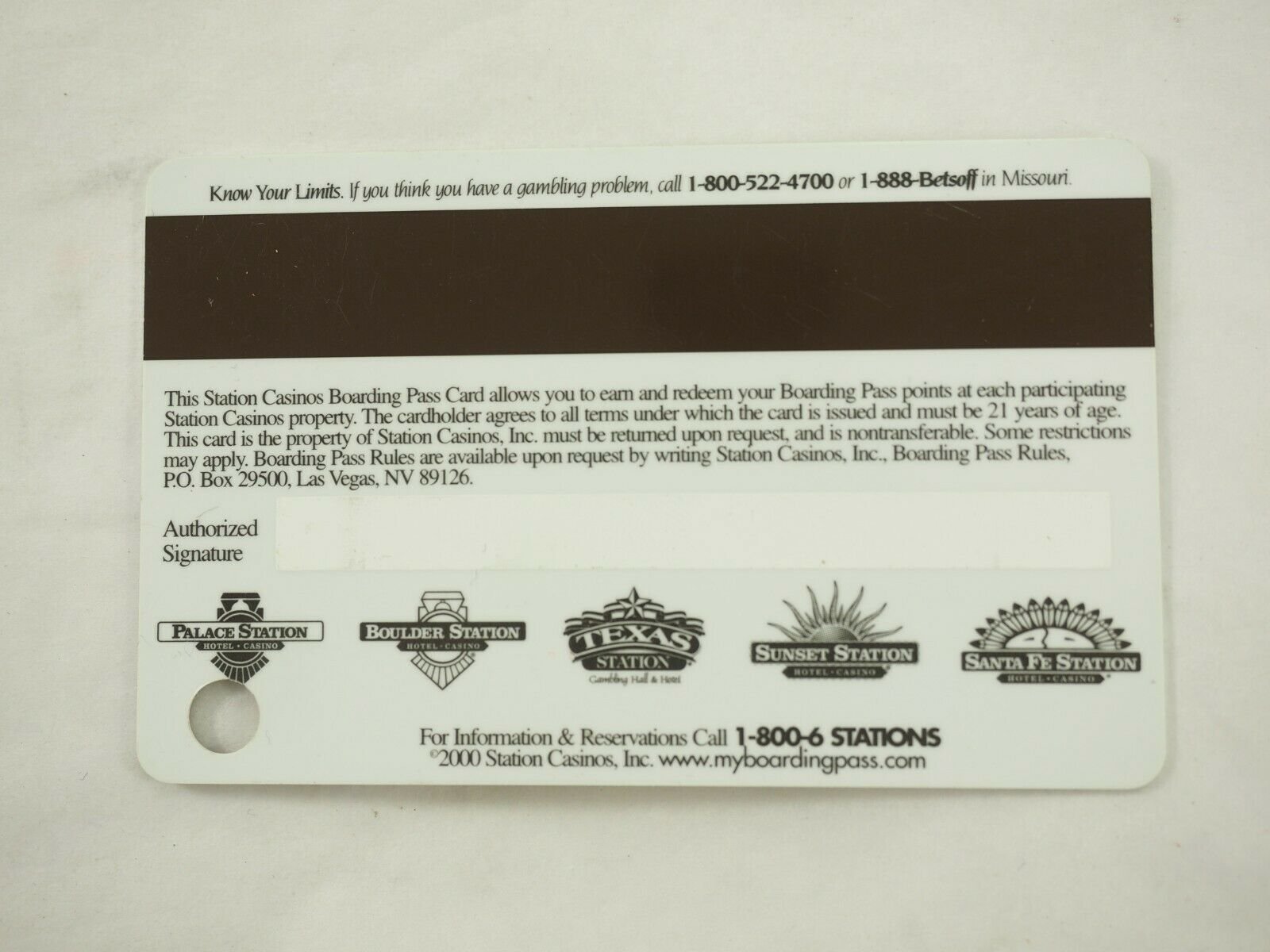 Station Casino's Las Vegas Players Club Cards 46 Types You Pick - Picture 17 of 230