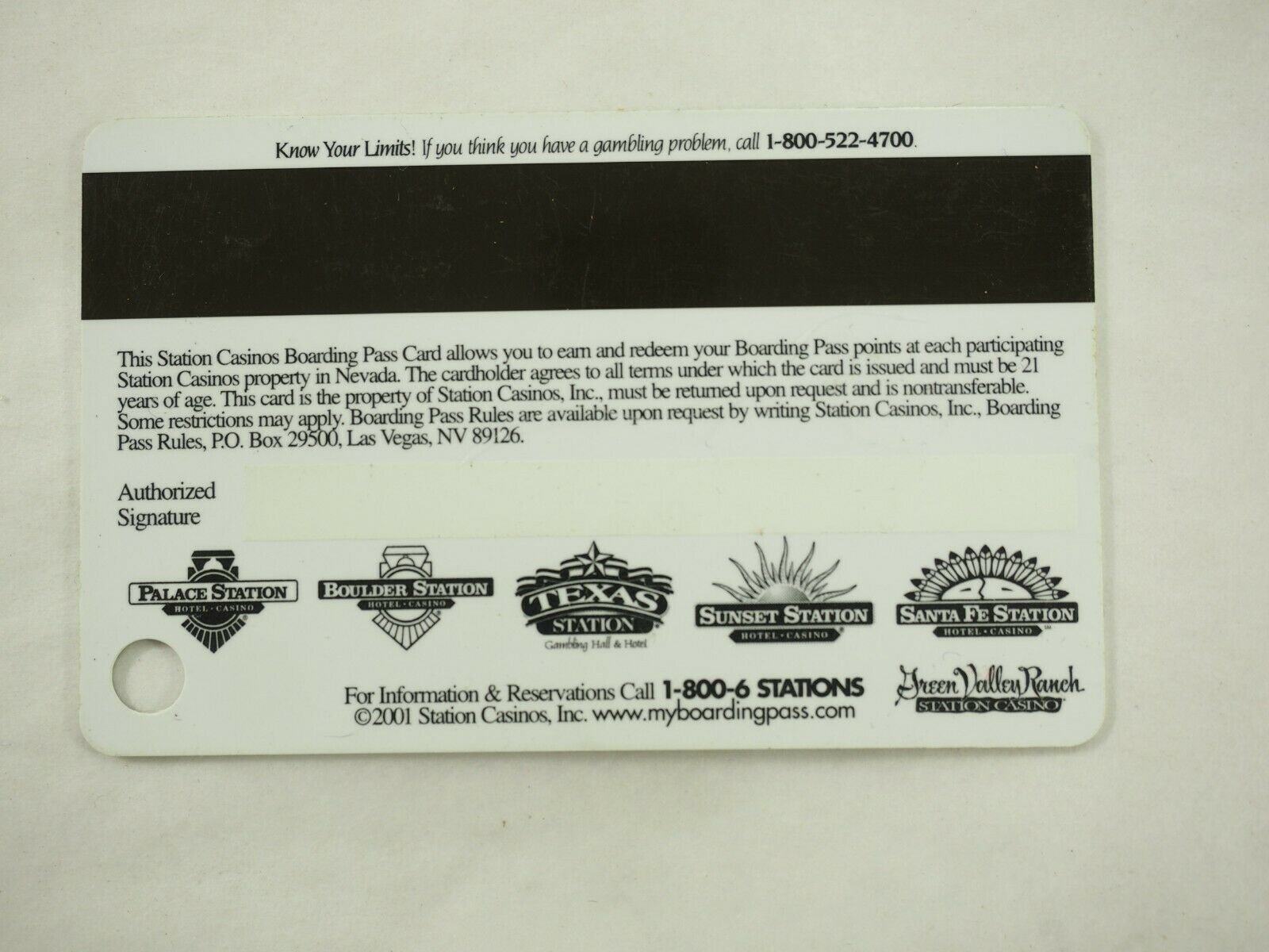 Station Casino's Las Vegas Players Club Cards 46 Types You Pick - Picture 179 of 230