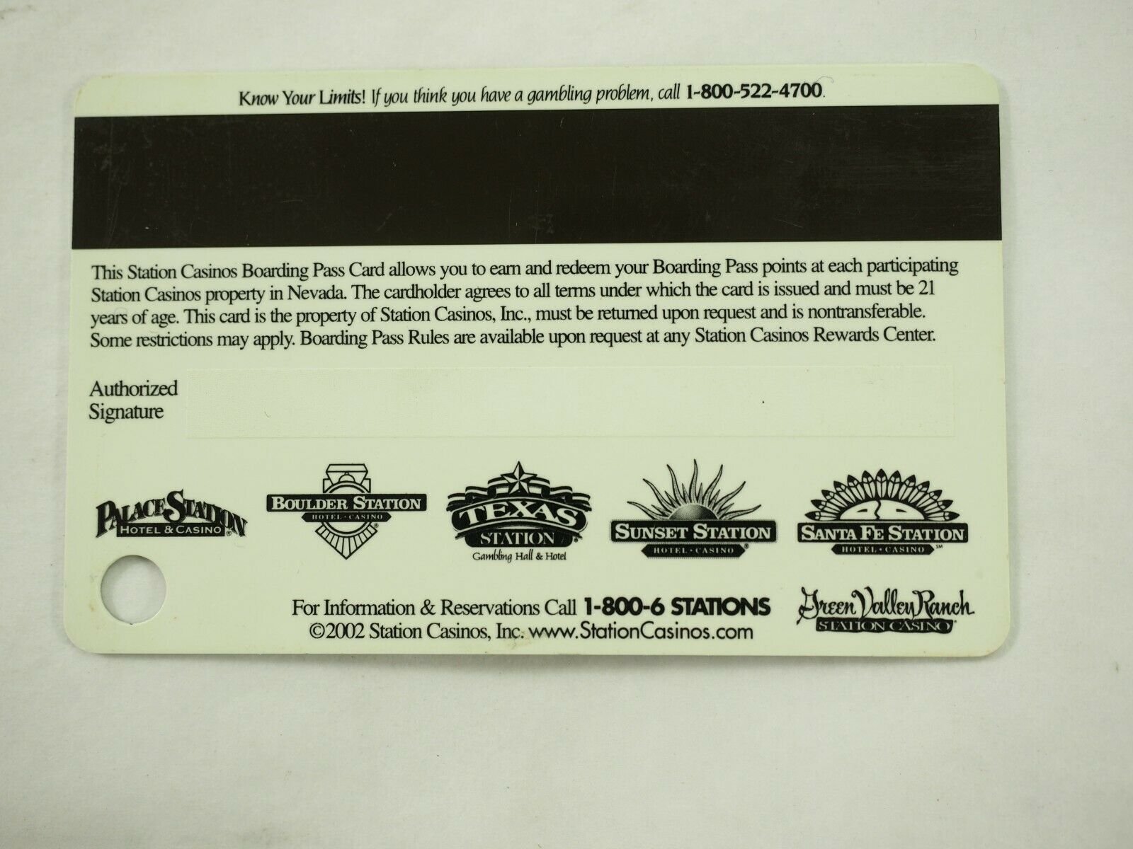 Station Casino's Las Vegas Players Club Cards 46 Types You Pick - Picture 133 of 230