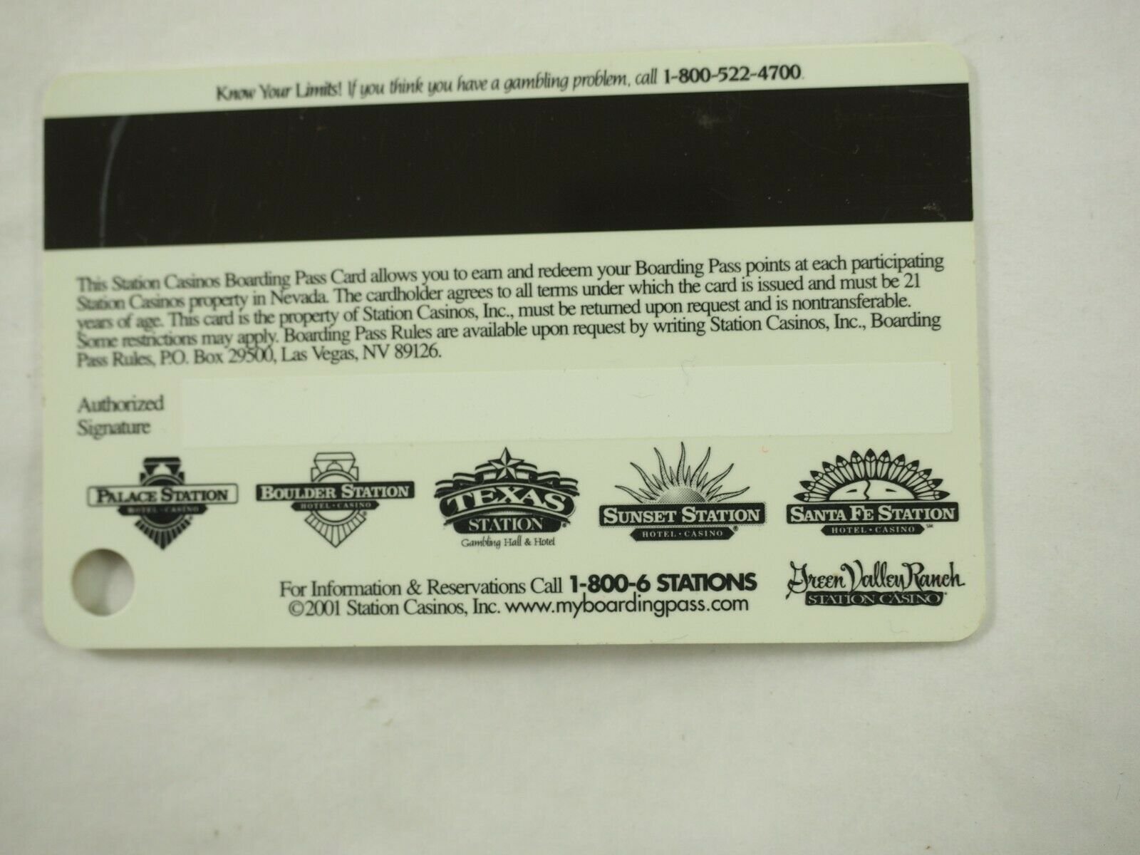 Station Casino's Las Vegas Players Club Cards 46 Types You Pick - Picture 189 of 230